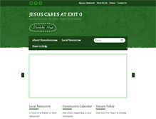 Tablet Screenshot of jesuscaresatexit0.org